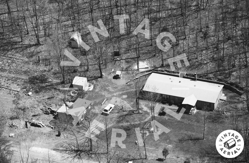 Vintage Aerial West Virginia Mineral County 1986 7TMN30