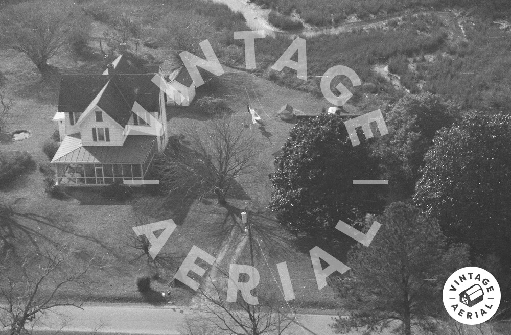 Vintage Aerial Virginia Gloucester County 1985 41RGL10