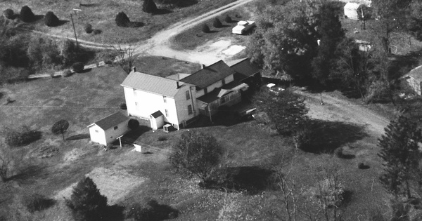 Vintage Aerial photo from 1993 in Bedford County, VA