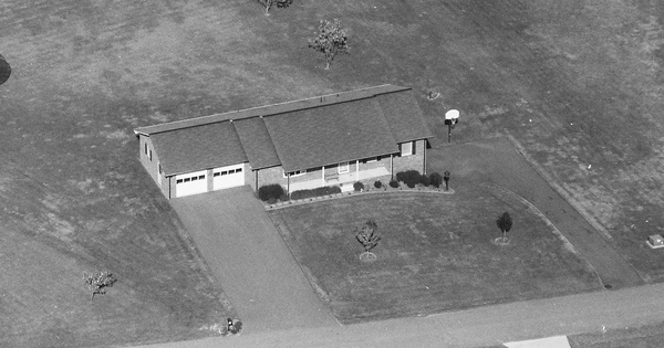 Vintage Aerial photo from 1995 in Wilkes County, NC