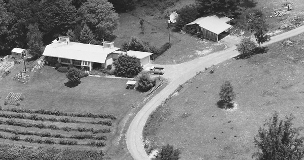 Vintage Aerial photo from 1996 in Summers County, WV