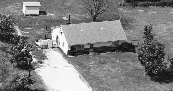 Vintage Aerial photo from 1986 in Henry County, TN