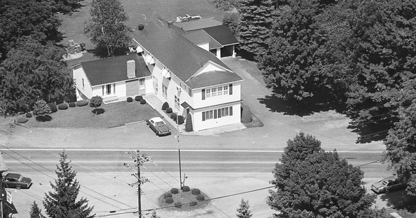 Vintage Aerial photo from 1978 in Luzerne County, PA