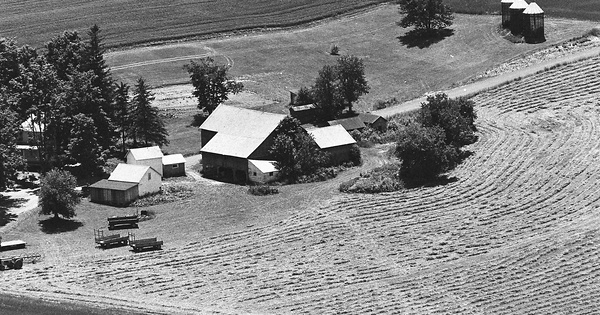 Vintage Aerial photo from -1986 in Monroe County, PA