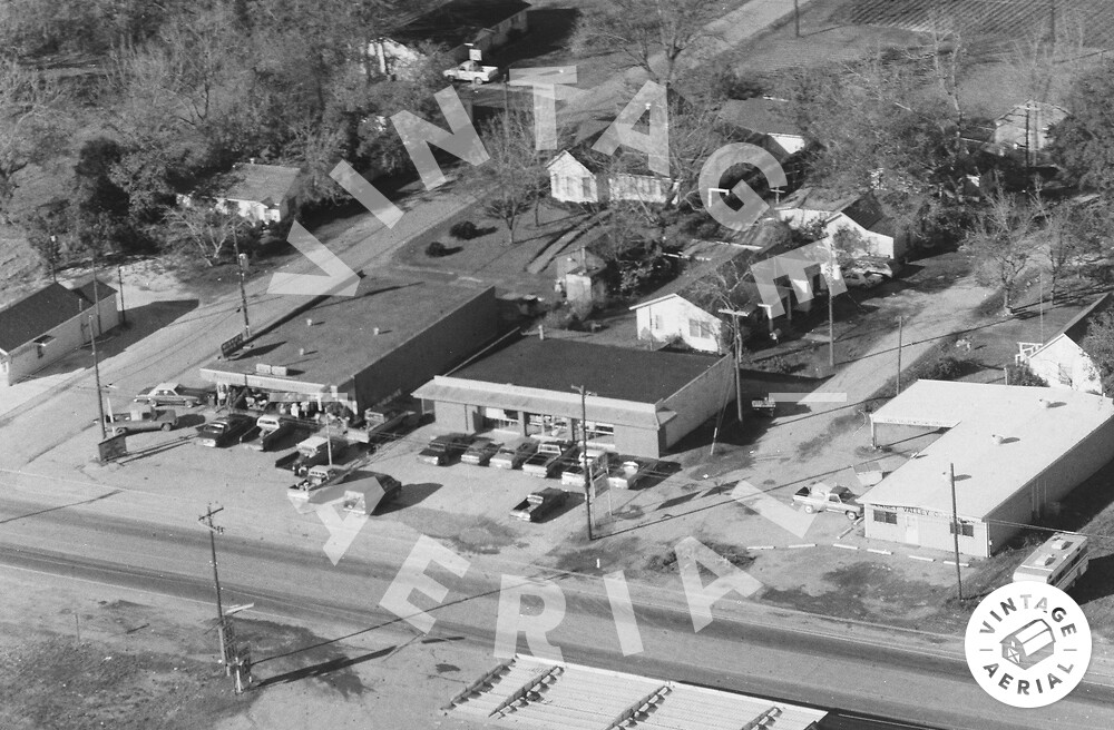 Vintage Aerial Texas Wharton County 1985 14WWH1