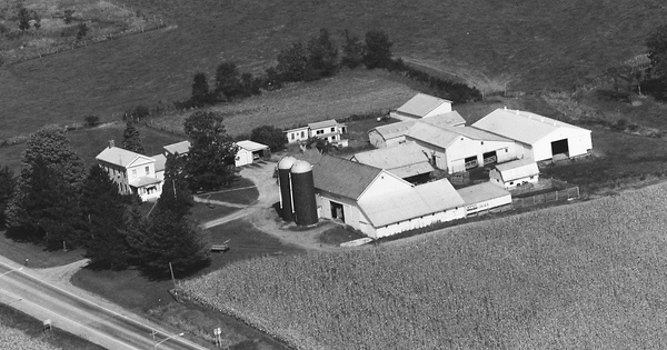 Vintage Aerial photo from 1989 in Medina County, OH