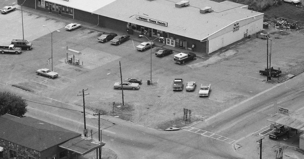 Vintage Aerial photo from 1984 in Franklin County, AR
