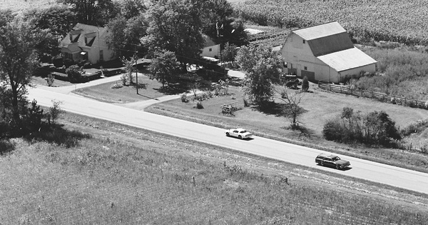 Vintage Aerial photo from 1979 in Shelby County, IL