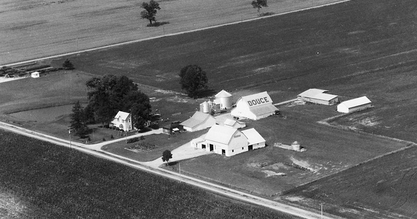 Vintage Aerial photo from 2000 in Marion County, OH