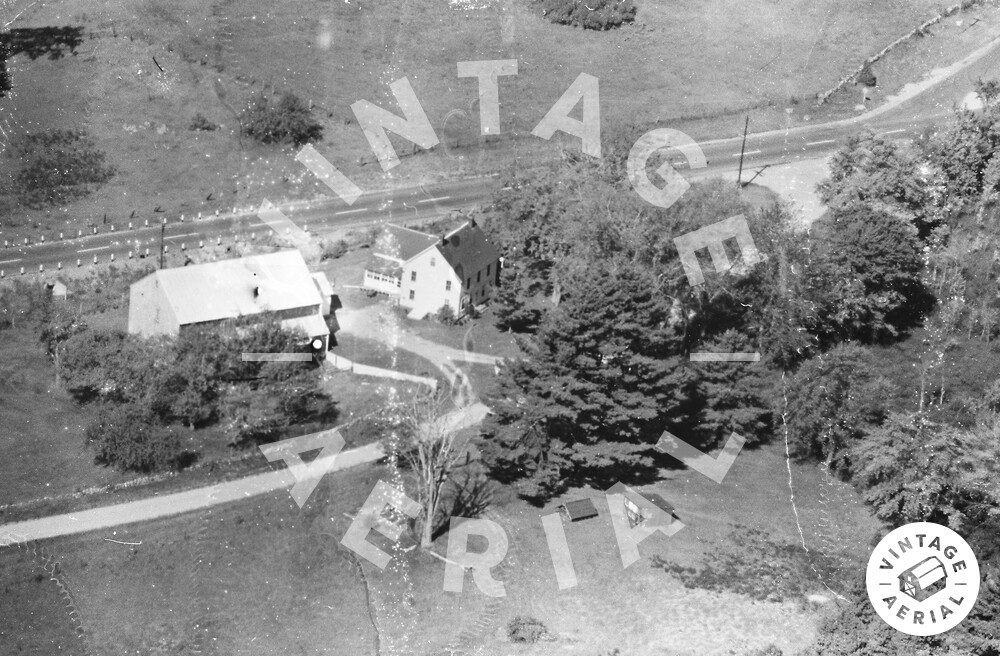Vintage Aerial New Hampshire Strafford County 1963 39TST1