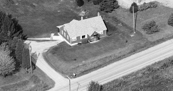 Vintage Aerial photo from 1988 in Bennington County, VT