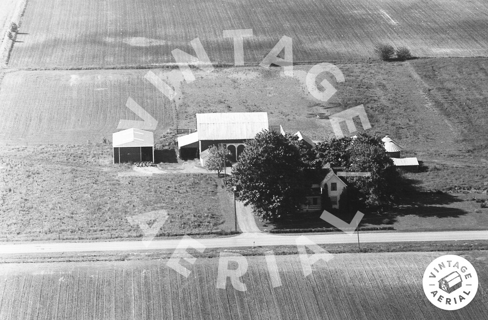 Vintage Aerial Ohio Putnam County 1973 9NPU5