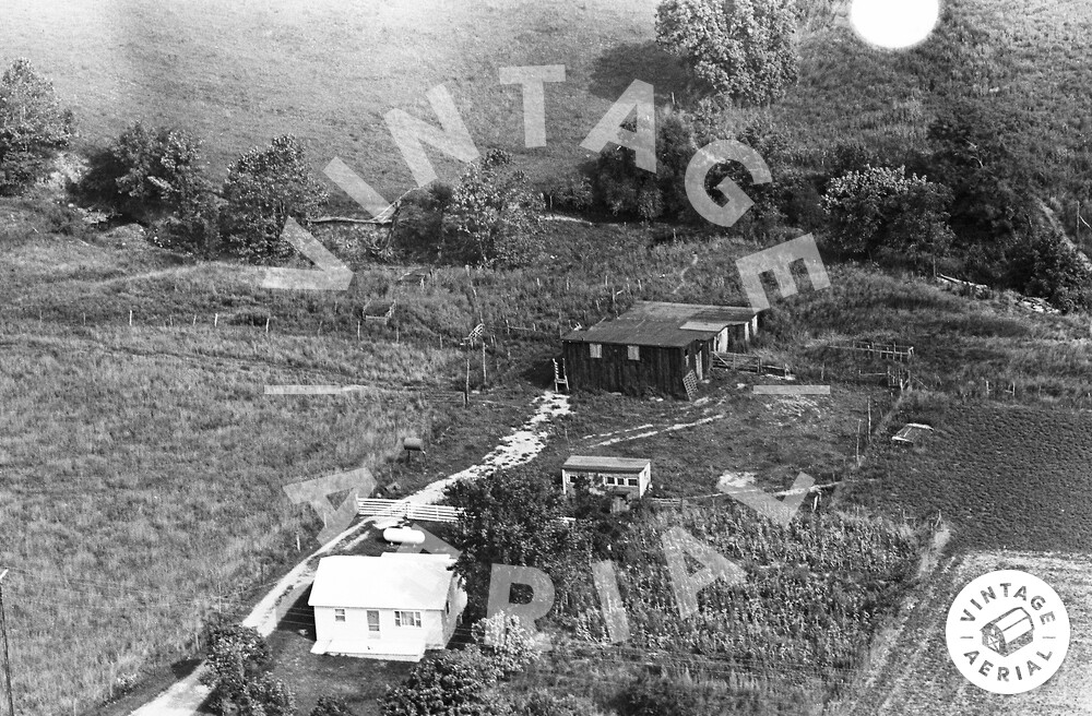 Vintage Aerial Ohio Ross County 1963 18DRO17