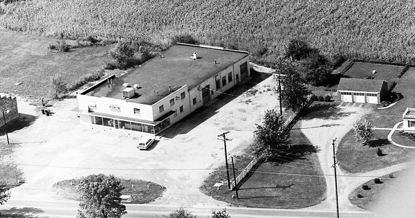 Vintage Aerial photo from 1969 in Miami County, OH