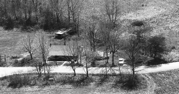 Vintage Aerial photo from 1993 in Cumberland County, TN