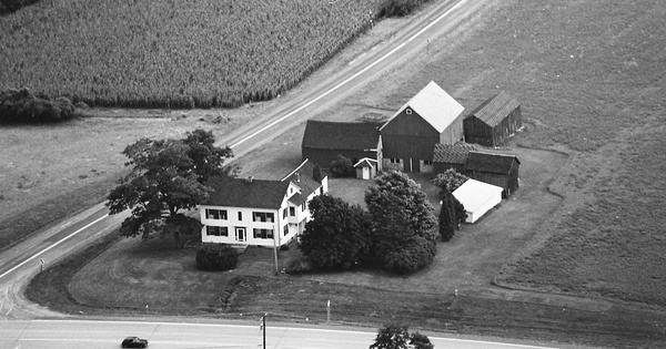 Vintage Aerial photo from 1981 in Onondaga County, NY