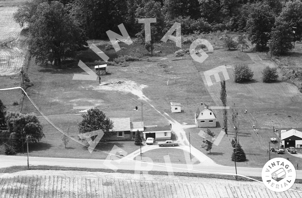 Vintage Aerial Ohio Morrow County 1973 41NMO13