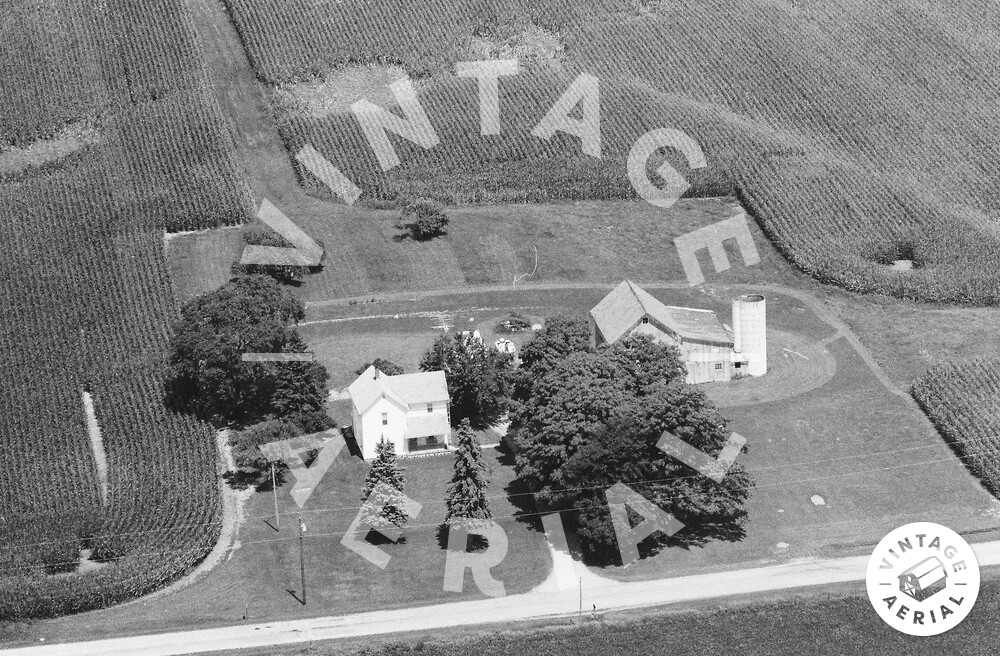 Vintage Aerial Ohio Morrow County 1994 43OMO2