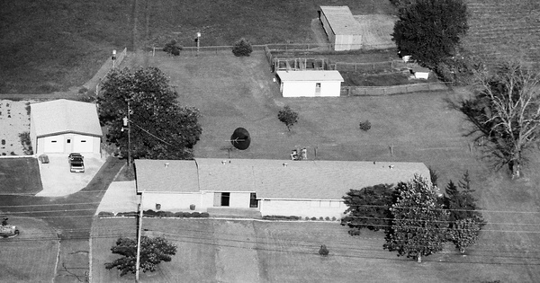 Vintage Aerial photo from 1989 in Conway County, AR