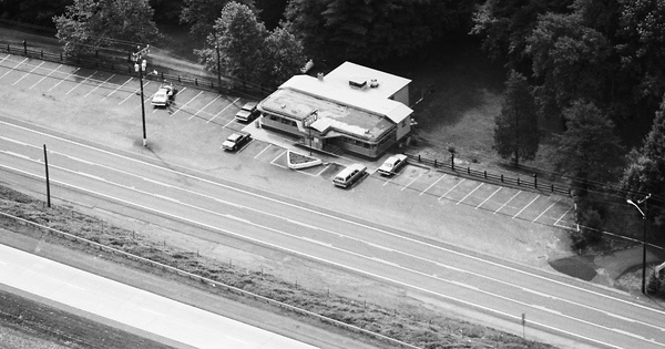 Vintage Aerial photo from 1986 in Pike County, PA