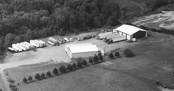 Vintage Aerial photo from 1995 in Schuylkill County, PA