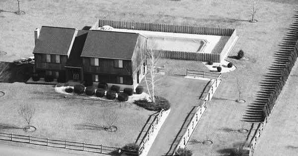 Vintage Aerial photo from 1988 in Lancaster County, PA