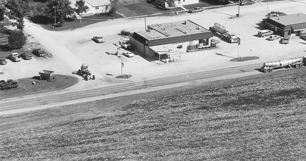 Vintage Aerial photo from 1980 in McLean County, IL