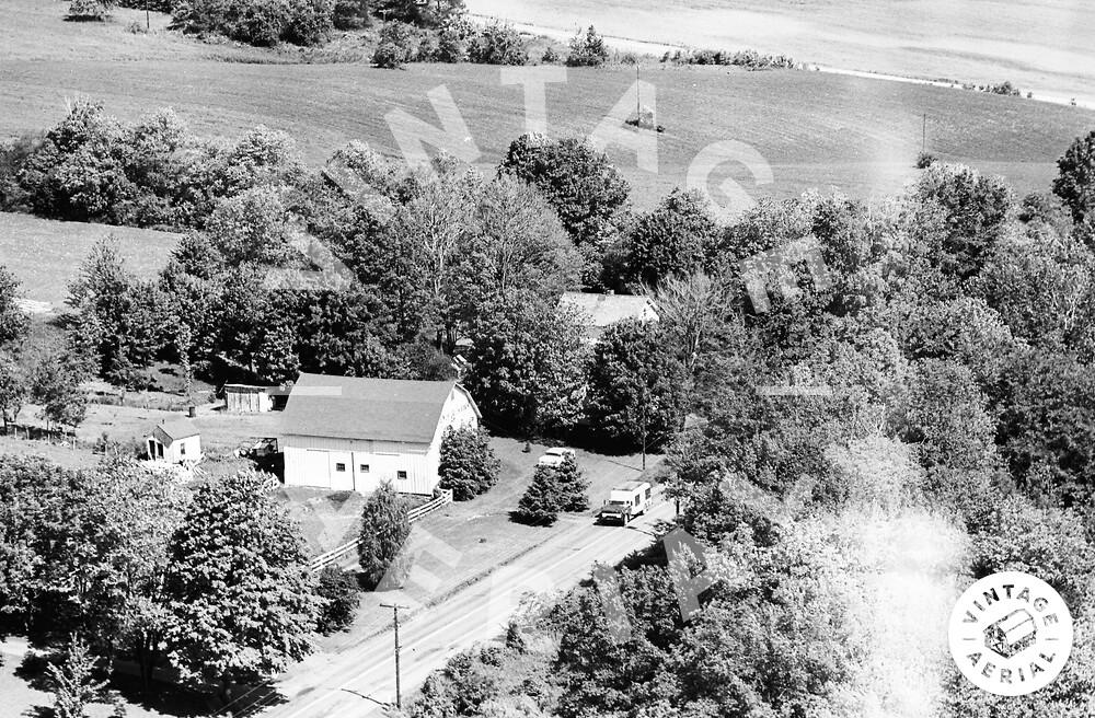 Vintage Aerial Pennsylvania Crawford County 1965 16KCR3