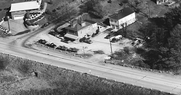 Vintage Aerial photo from 1973 in Westmoreland County, PA