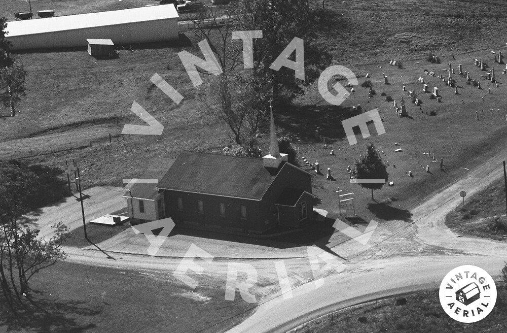 Vintage Aerial Kentucky Taylor County 1982 79WTA23