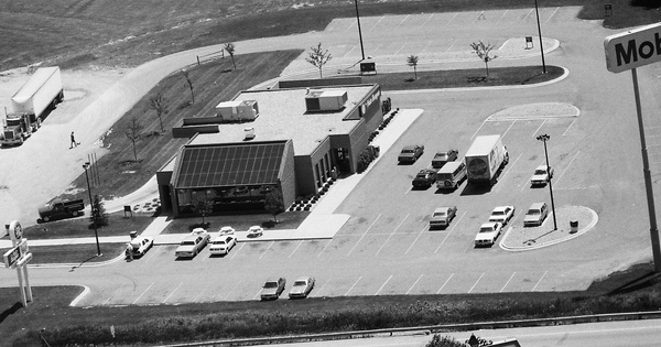 Vintage Aerial photo from 1987 in Saginaw County, MI