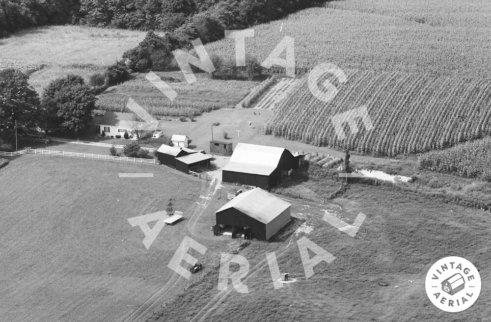 Vintage Aerial Kentucky Adair County 1979 71OAD19