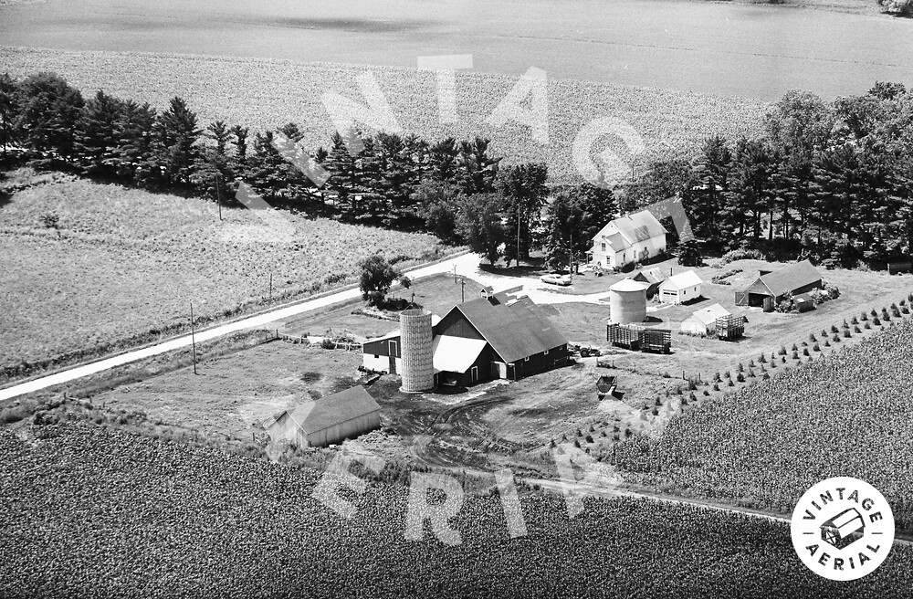 Vintage Aerial Iowa Winneshiek County 1969 31EWI12