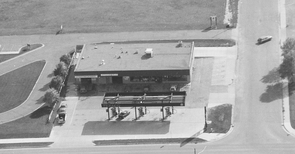 Vintage Aerial photo from 1996 in Lyon County, MN
