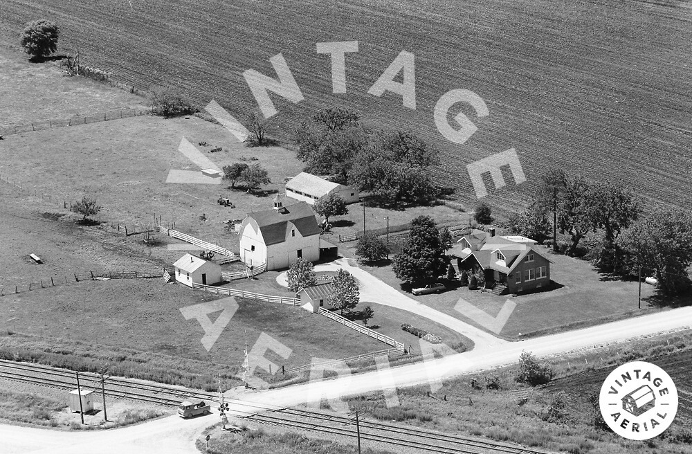 Vintage Aerial Iowa Lucas County 1979 23GLU17