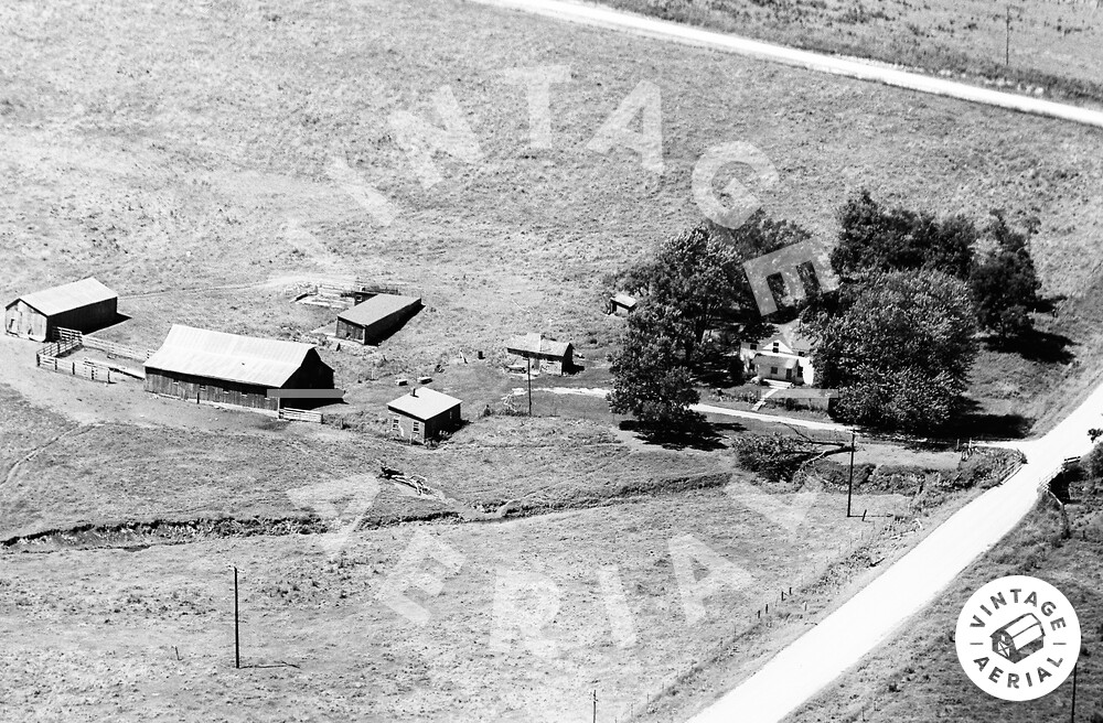 Vintage Aerial Iowa Clayton County 1971 19ICL23