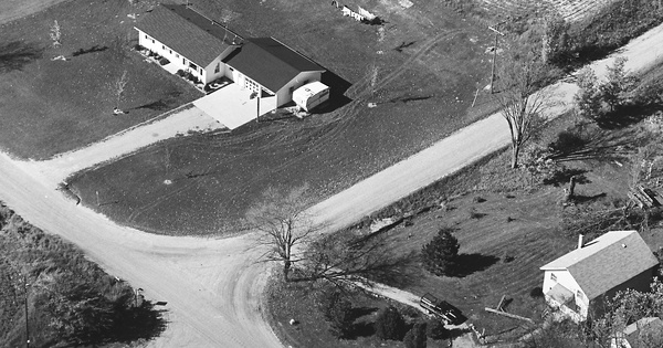 Vintage Aerial photo from 1981 in Ionia County, MI