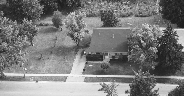 Vintage Aerial photo from 1984 in Montcalm County, MI