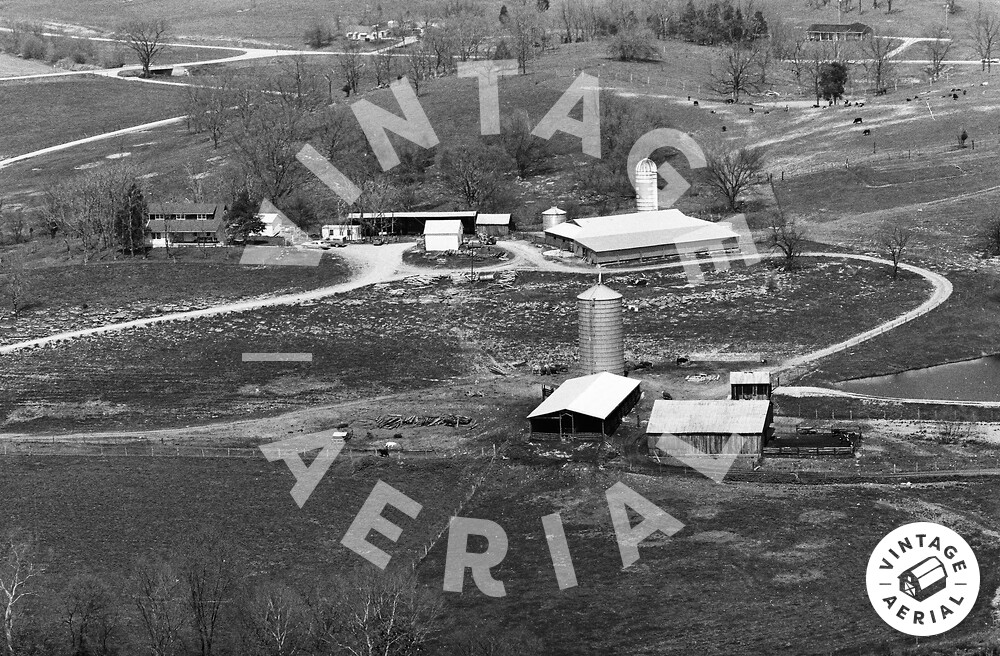 Vintage Aerial Kentucky Marion County 1982 22WMA34