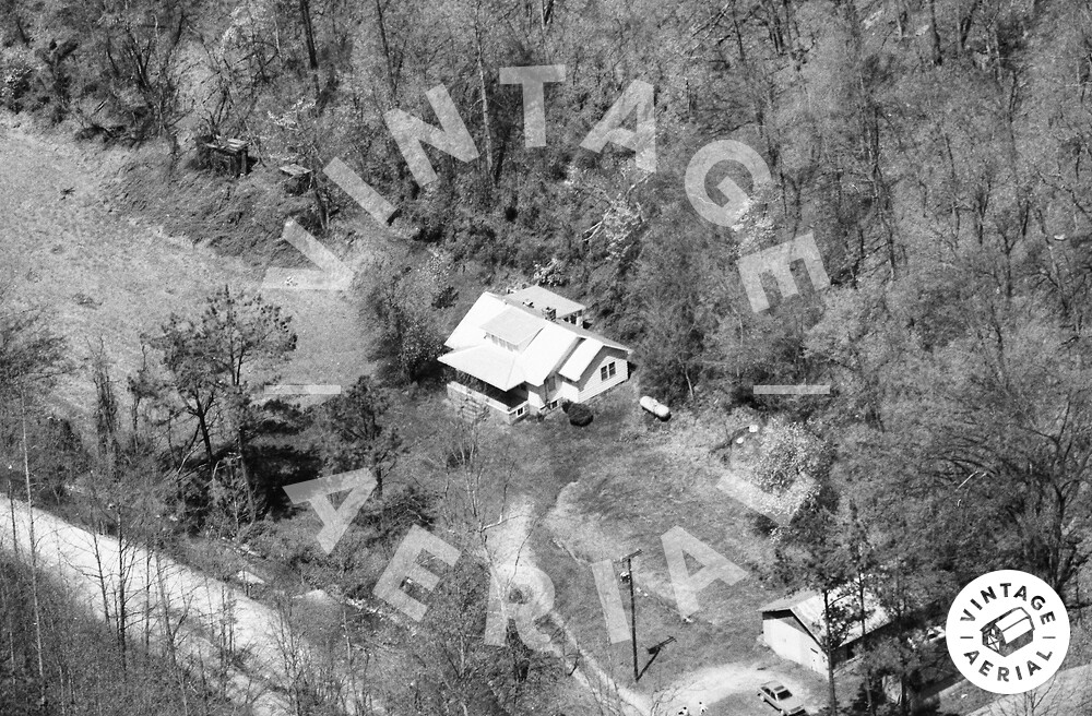 Vintage Aerial Kentucky Leslie County 1987 16ULE8