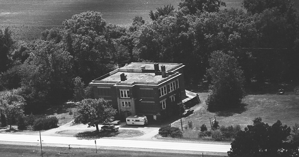 Vintage Aerial photo from 1975 in Randolph County, IN