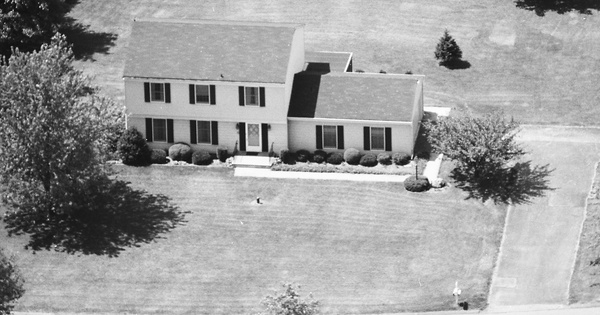 Vintage Aerial photo from 1986 in Harford County, MD