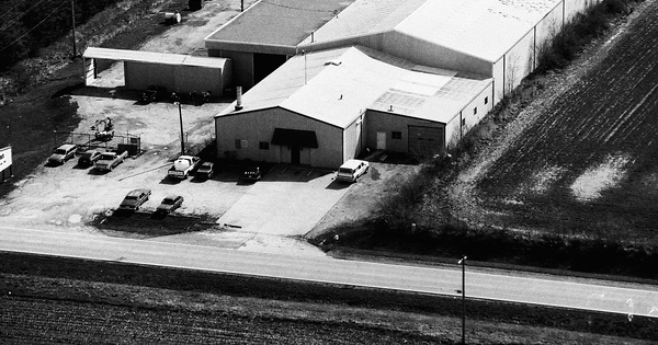 Vintage Aerial photo from 1993 in Marion County, IL