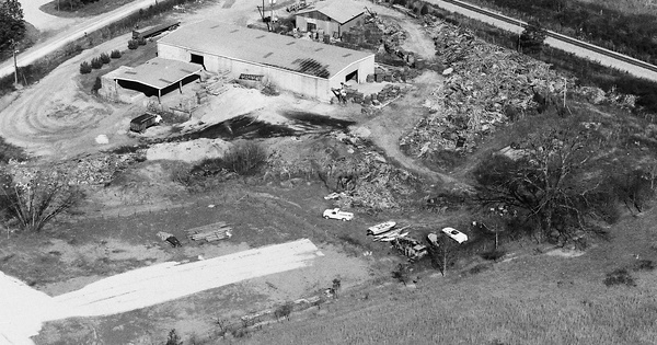 Vintage Aerial photo from 1991 in Henry County, GA