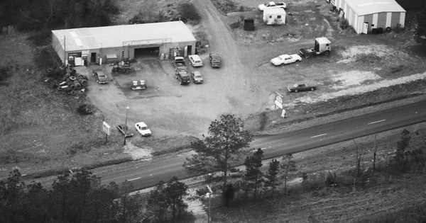 Vintage Aerial photo from 1987 in Heard County, GA