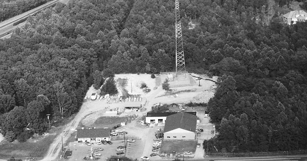 Vintage Aerial photo from 1992 in Forsyth County, NC