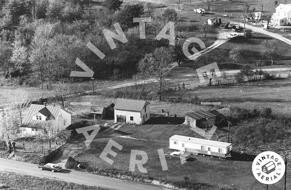 Vintage Aerial Virginia Augusta County 1967 60HAU8