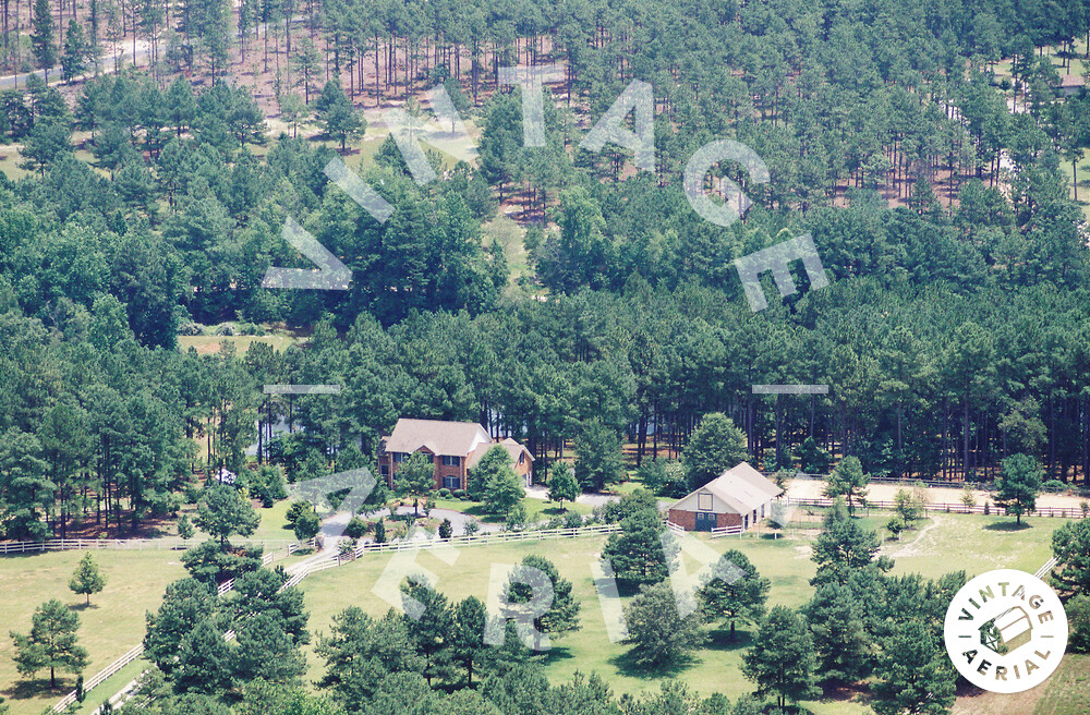 Vintage Aerial North Carolina Moore County 2001 8IMO19