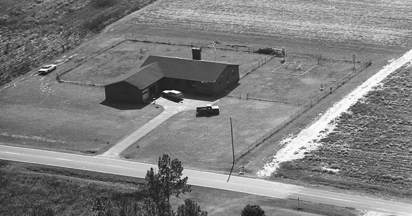 Vintage Aerial photo from 1981 in Mitchell County, GA