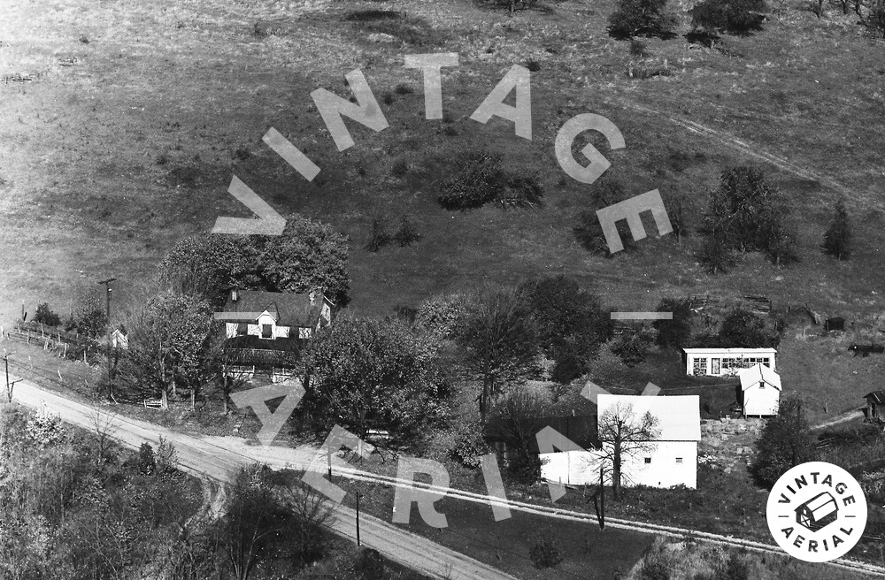 Vintage Aerial Pennsylvania Washington County 1966 93DWA24